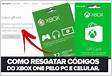 Como resgatar códigos e cartões-presente Xbox Suppor